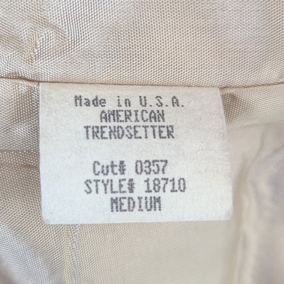 VTG 80s American Trendsetter Southwestern Stripe Vest Size Medium - Picture 8 of 10